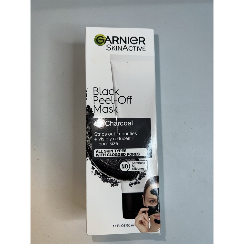 Garnier Skin Active Black Peel-Off Mask with Charcoal 1.7 fl oz